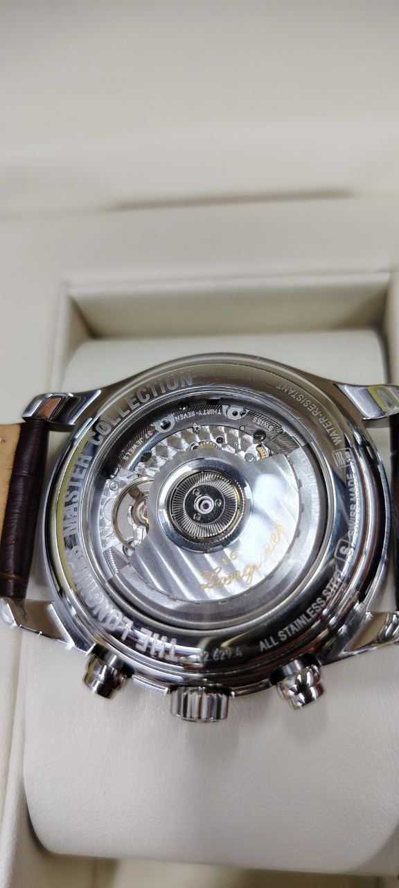 Швейцарские часы LONGINES хронограф оригинал