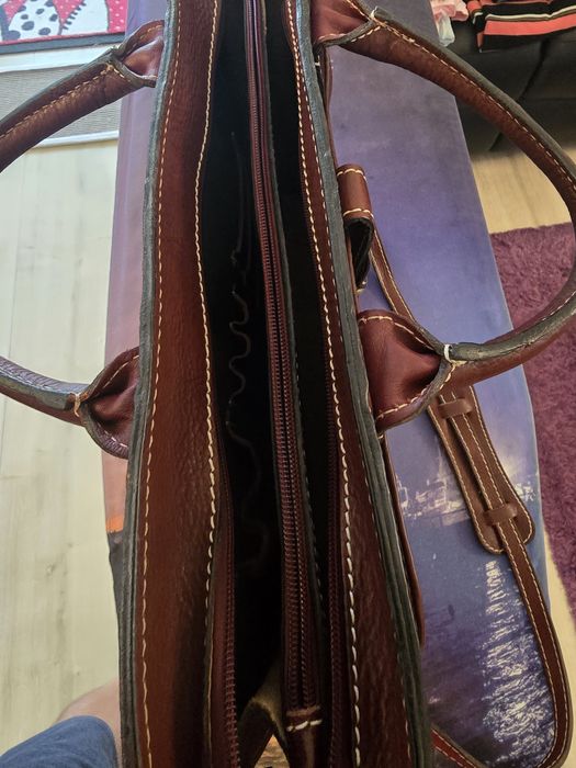 Geanta piele business