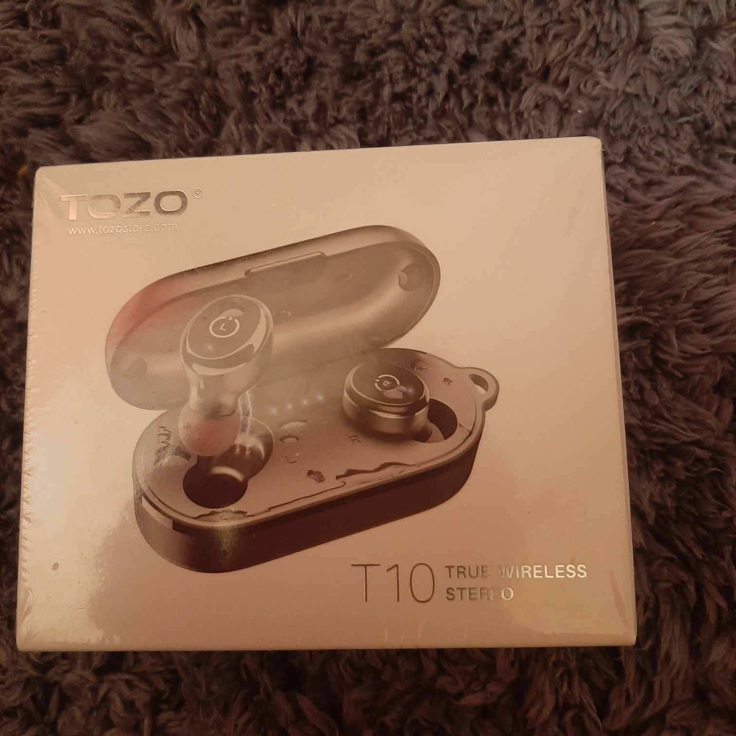 Casti tozo T10 true wireless stereo khaki