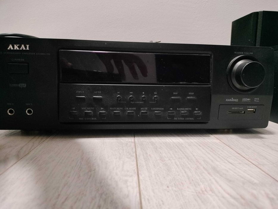 Sistem audio 5.1 AKAI AS110RA-320 + boxe podea, centru si boxe monitor