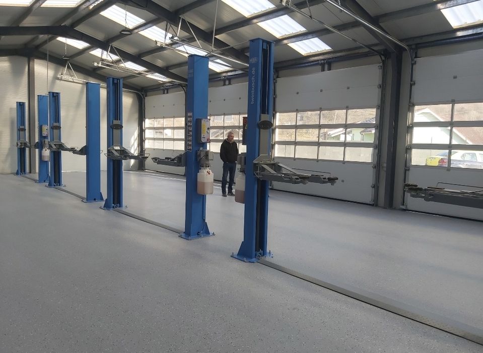 Hala metalica demontabila pe suruburi structura hale 10x40m