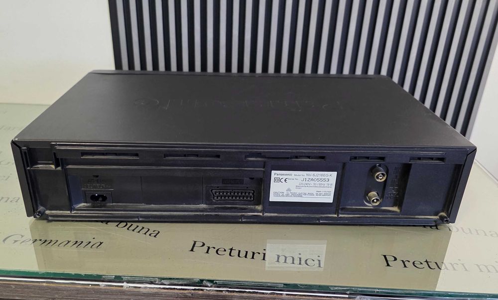 Player video VHS Panasonic NV-SJ216 - de vazut casetele de la nunta