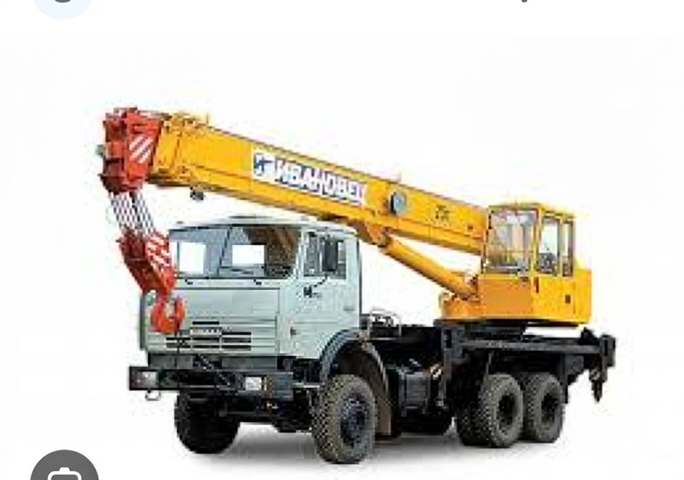 Услуга Автокрана 25 тонн 21 метр