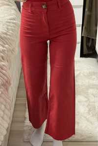 Blugi wide leg cu talie inalta 36 femei