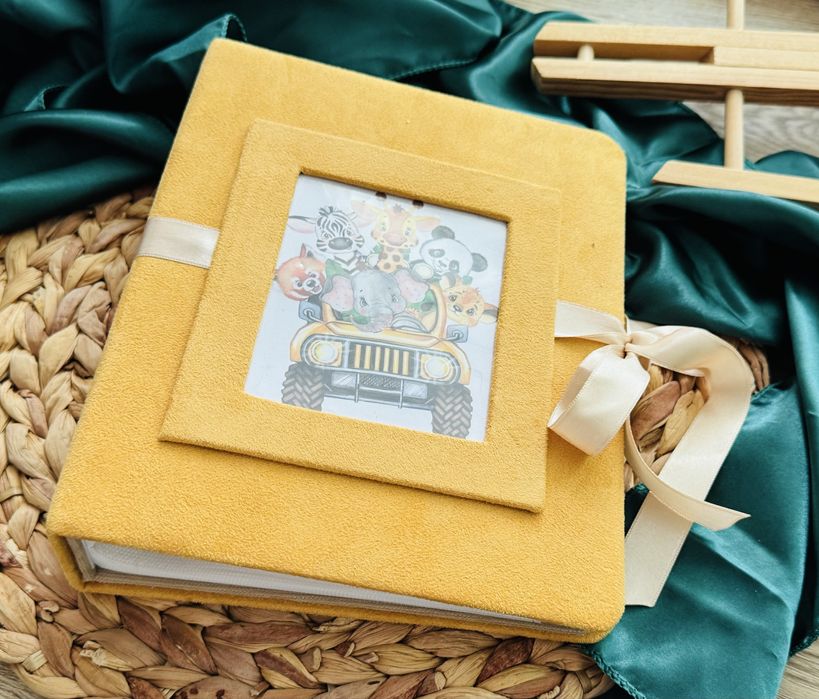 Ръчно изработени албуми с джобчета и бебешки дневници