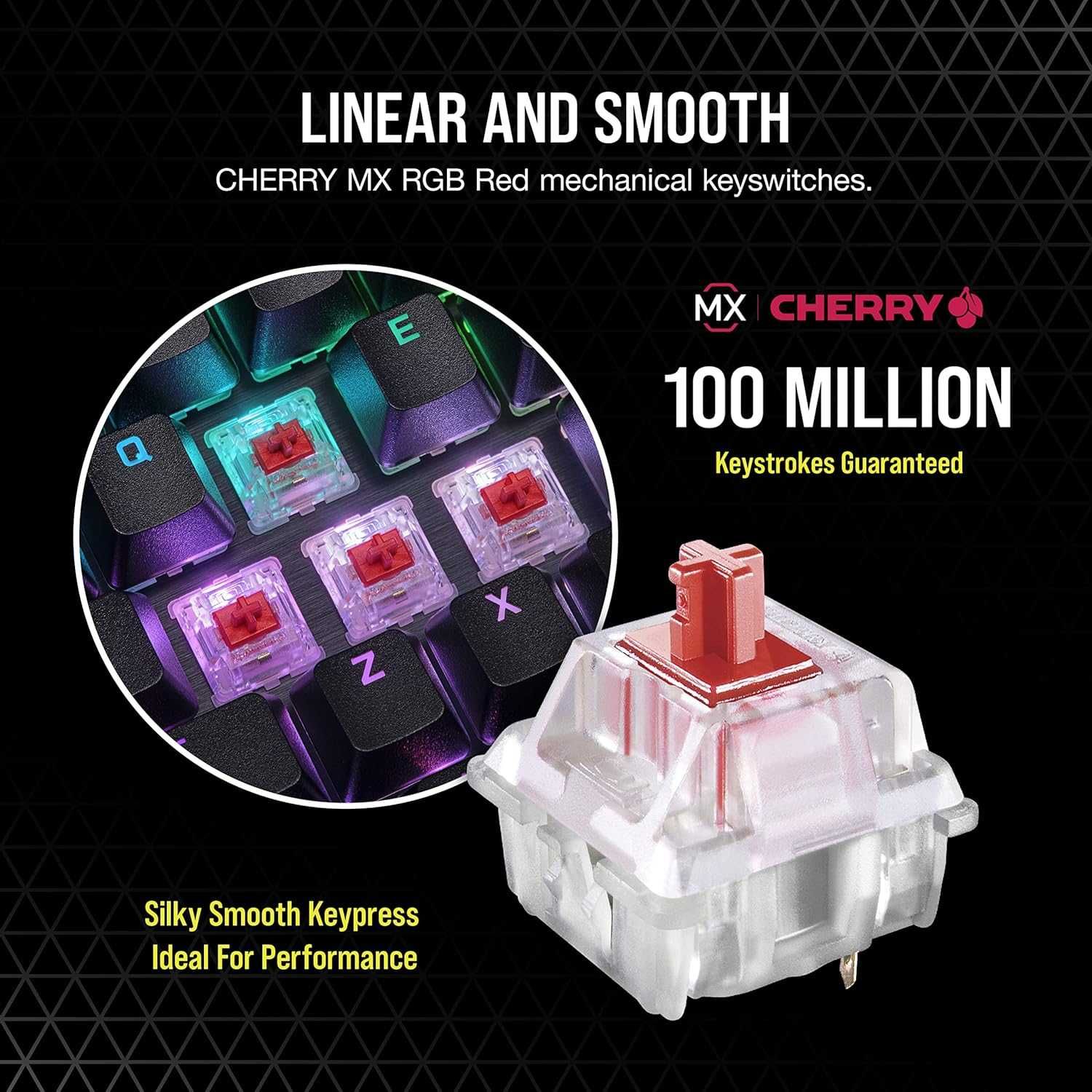 Corsair K70 RGB PRO (Cherry MX RGB Red Linear) - [Оригинал США]