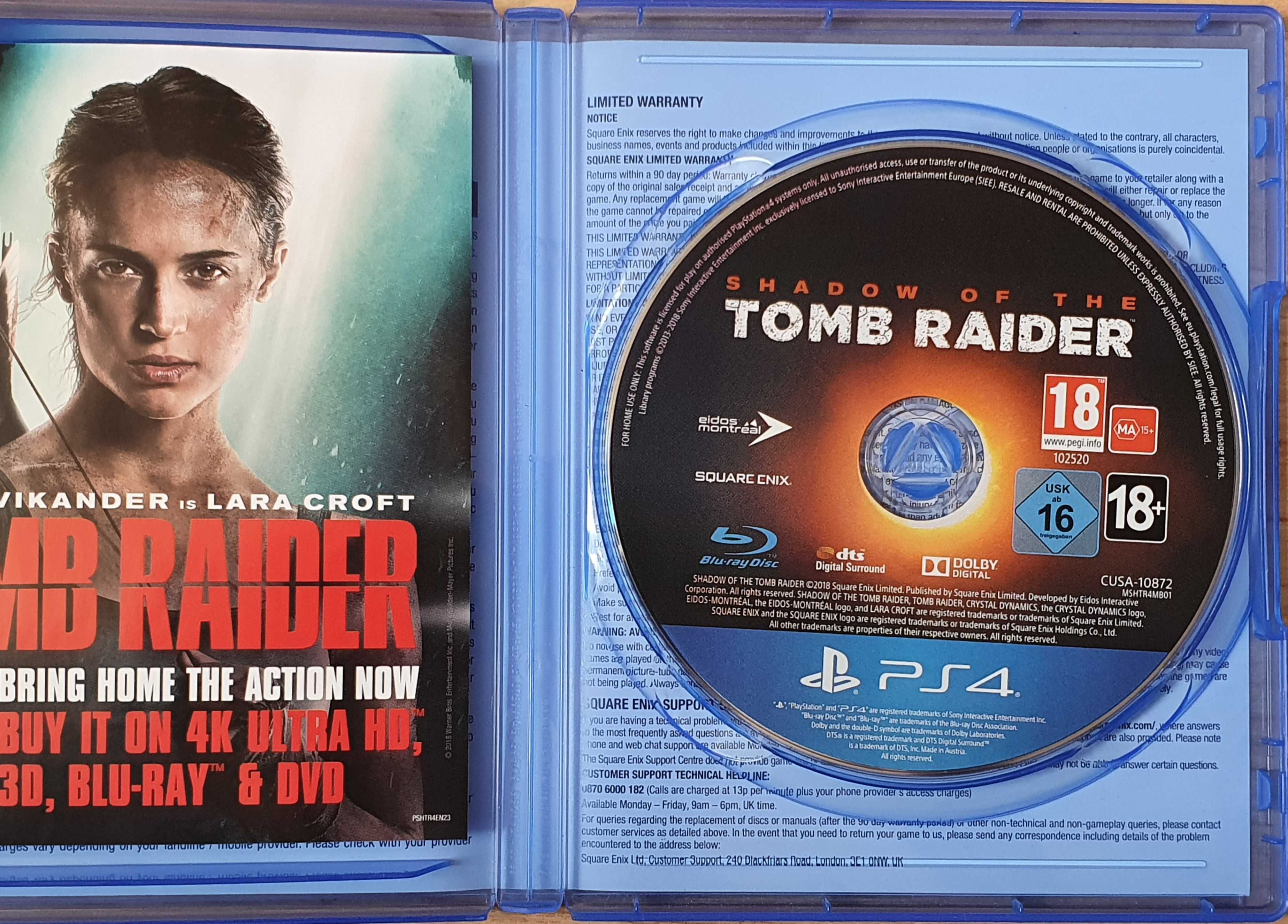 Shadow of the Tomb Raider PS4 Playstation 4 PS5 Плейстейшън 5 PS игра