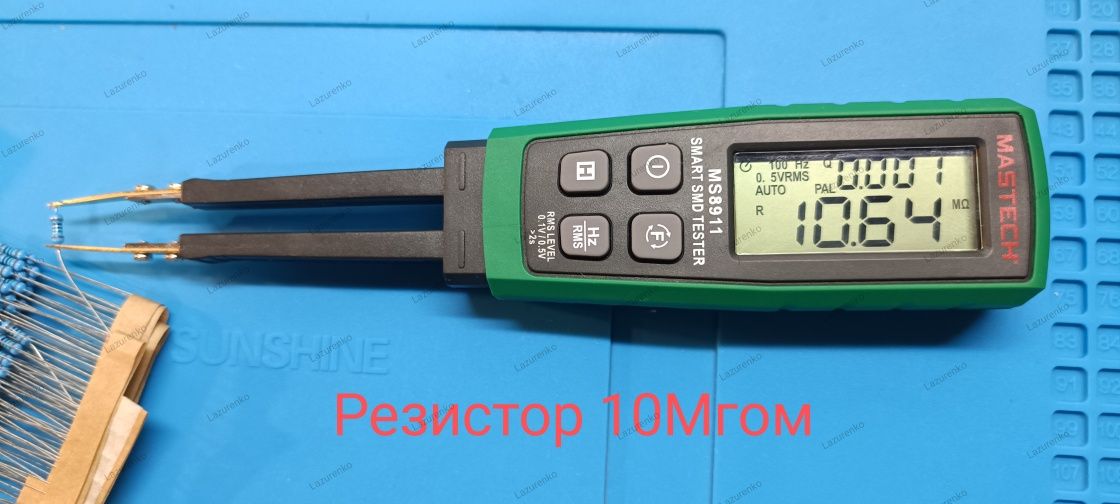 Mastech MS8911, Измеритель-пинцет, мультиметр,RLC тестер,индуктивность