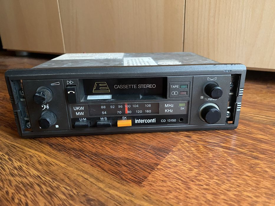 Radio casetofon auto vintage