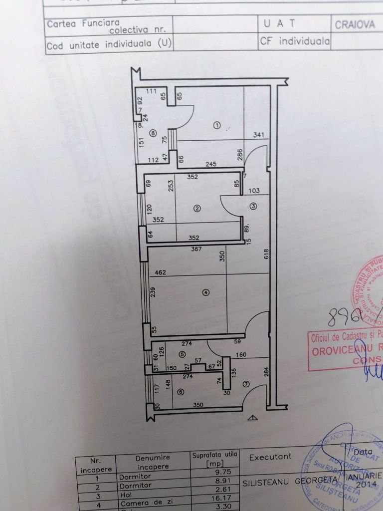 Apartament 3 camere