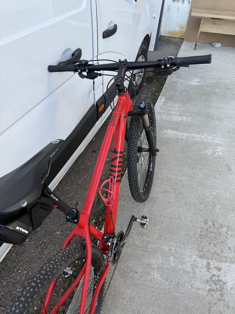 Mtb Rose sole aluminiu, furca rockshocks cu blocaj pe ghidon, marime L