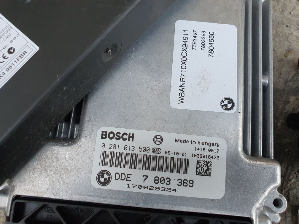 Chit pornire BMW E60 E61 530D 231cp automat kit imobilizator
