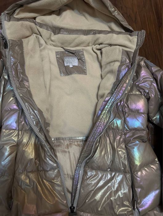 Куртка удлиненная на девочку 10-12 лет