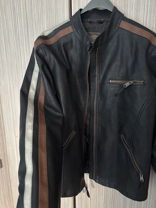 130лв Естествена кожа мъжко яке