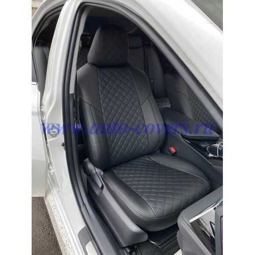 Чехлы на Toyota Camry V70/ Модельные Авточехлы/ Автопилот/ Камри 70/75