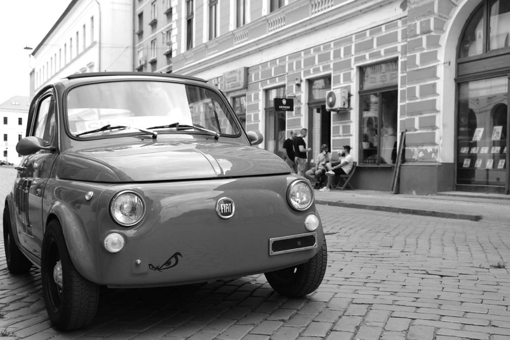 Fiat 500 motor Abarth