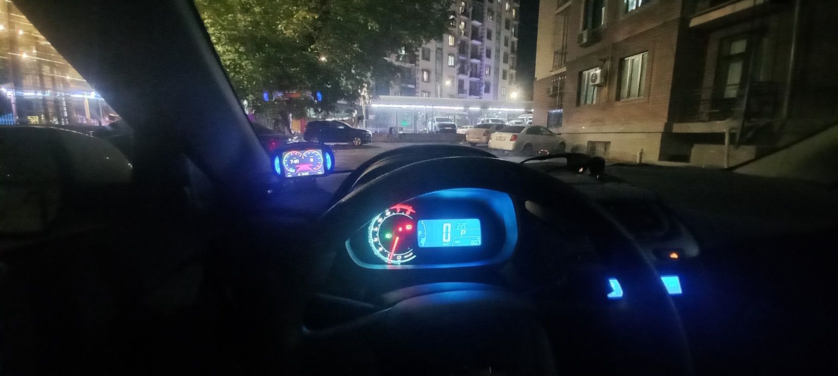 HUD P2 Датчик сокрости и температуры охлаждения, диагностика