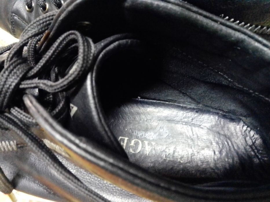 Оригинални  мъжки боти, естествена кожа 42