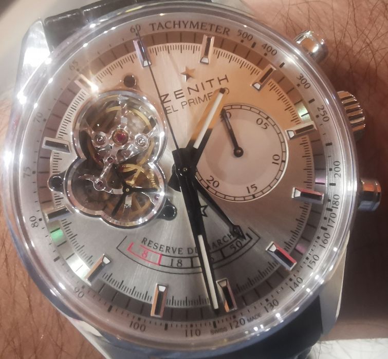 Zenith El Primero Chronomaster Open Hearth Chronograph