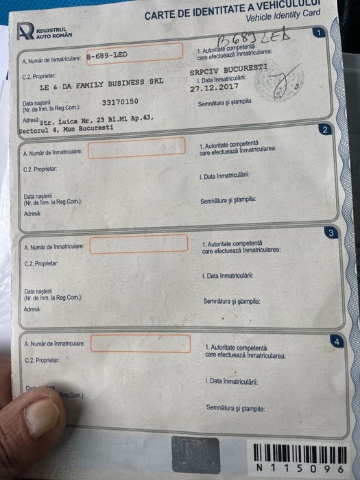 Vand camion MAN 2008