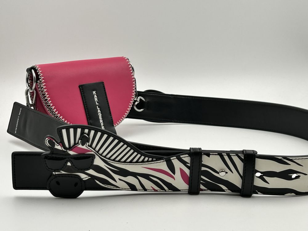 Дамска Чанта Karl Lagerfeld Karlimals CB Zebra