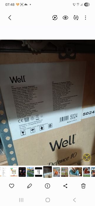 Stabilizator trifazat de tensiune