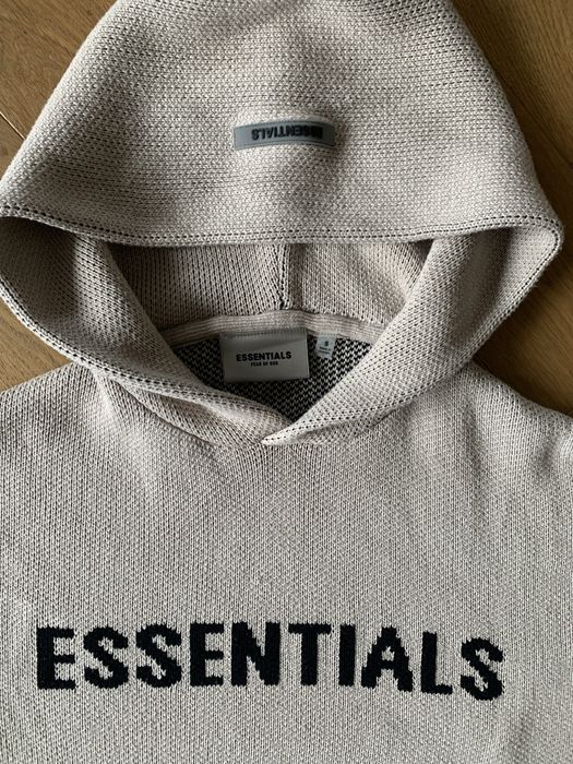 Essentials Fear of God Knitted Hoodie, M размер