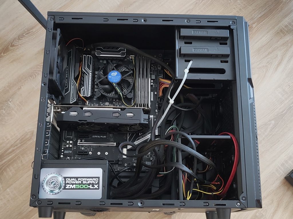 Геймърски компютър с i5-6600k