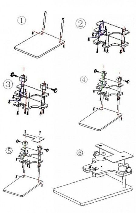 BDM frame Stand programator ECU BDM100 + adaptoare FGTECH Galletto