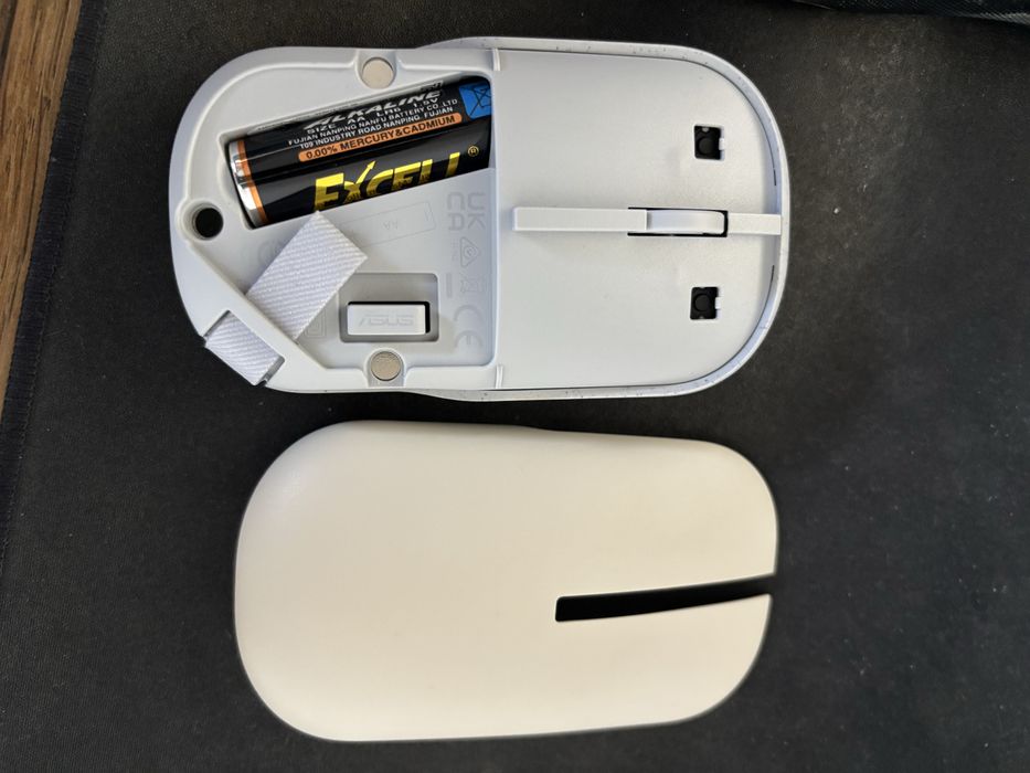 Mouse Wireless ASUS Marshmallow MD100, Dual Mode, 1600 dpi, Bluetooth