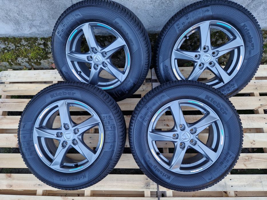 Jante Dacia Duster anvelope iarna (relativ noi) 215 65 16