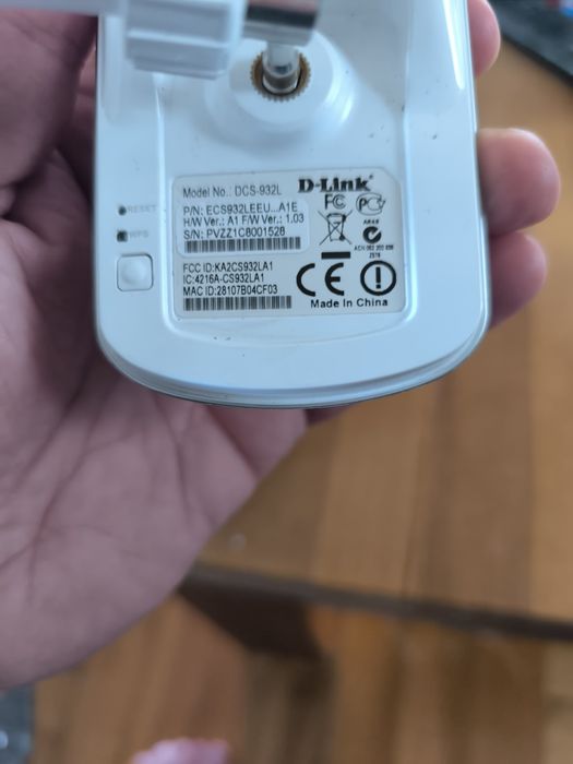 Camera IP D-LINK DCS-932L, WIRELESS N, WPS, Infraroșu.