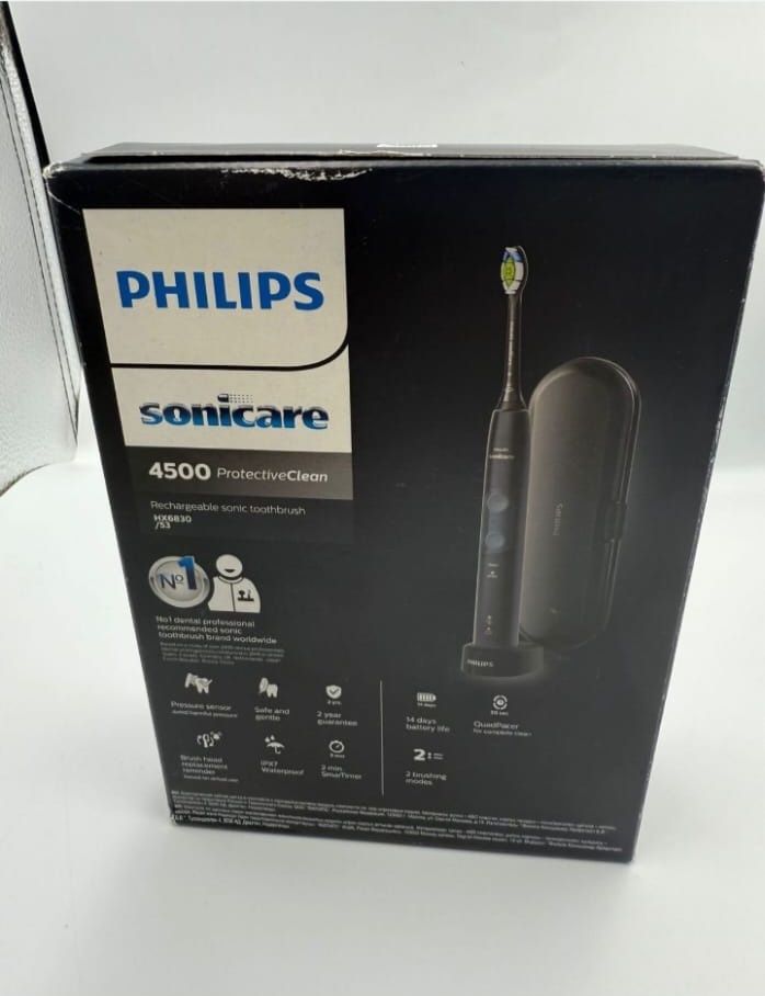 Periuta Philips sonicare 4500 și Oral B Io series 6n