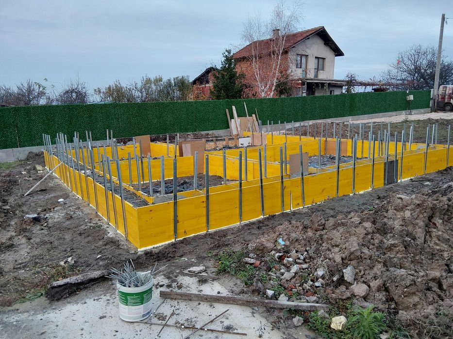 Дървен кофраж под наем.