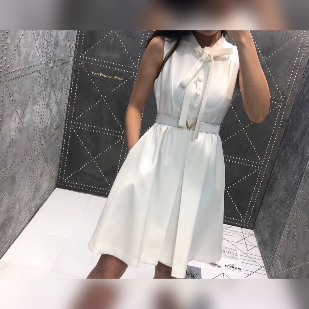 Дамска рокля VLTN #white