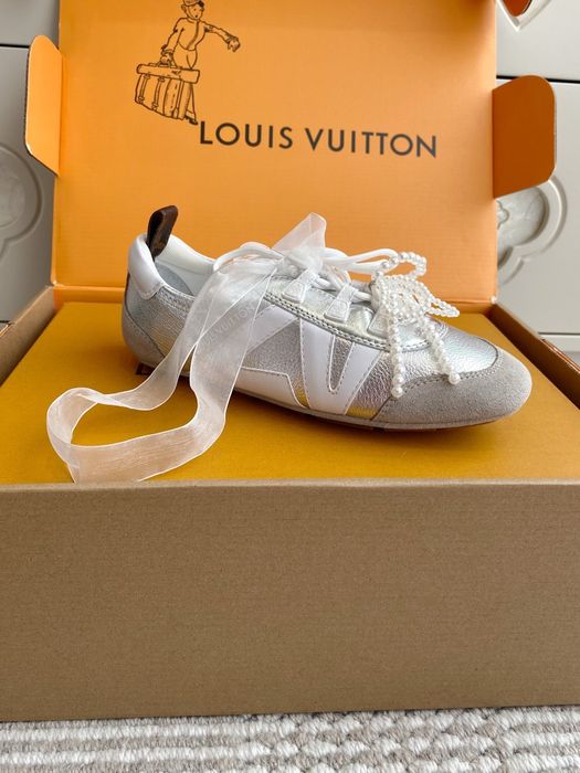 Adidasi dama Louis Vuitton Sneakerina, tip Premium