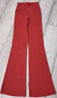 Pantaloni dama Lululemon Groove Super HR Flared Cayenne 4 noi