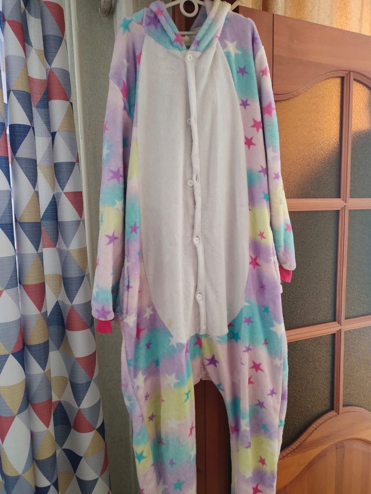 пижама- кигуруми, единорог