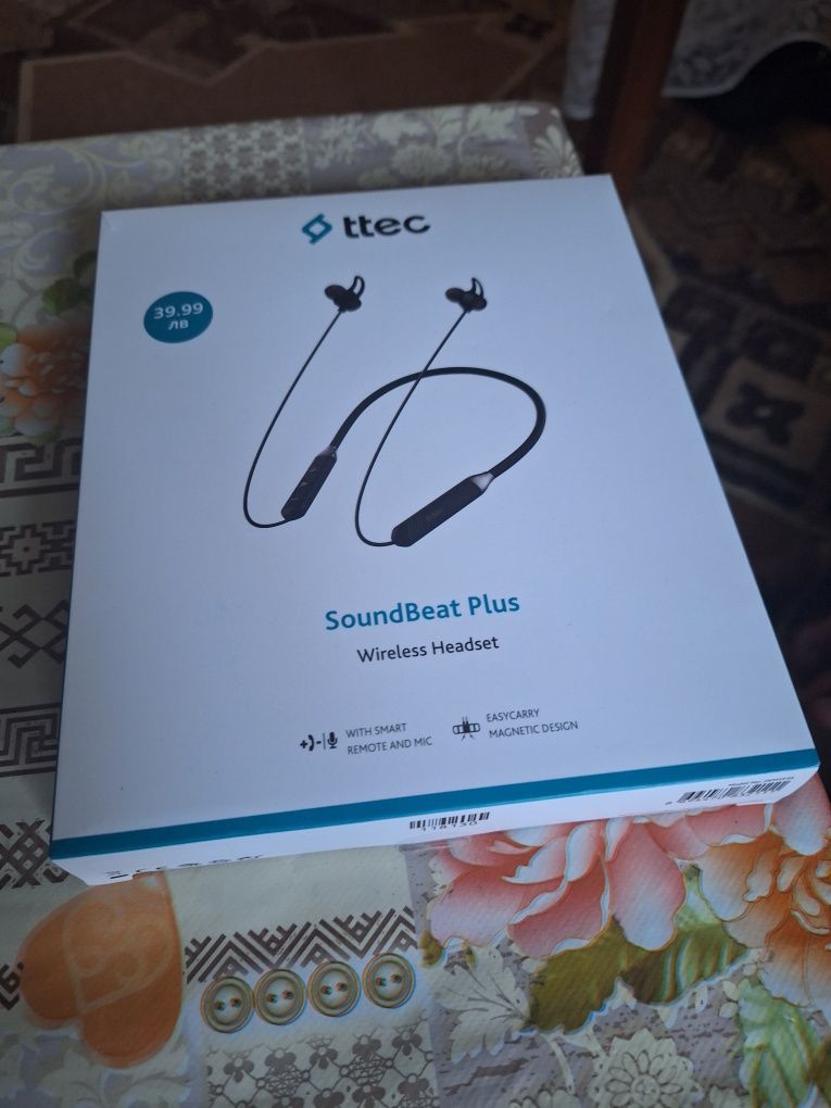 Чисто нови слушалки безжични на ttec
