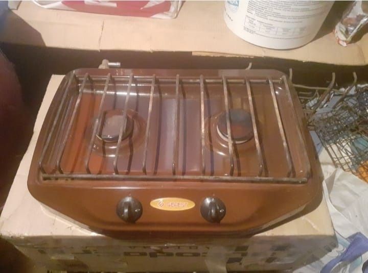 Газовая плита двухконфорочная