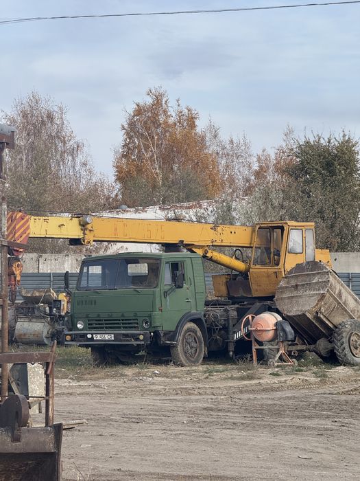 Автокран камаз продам обмен