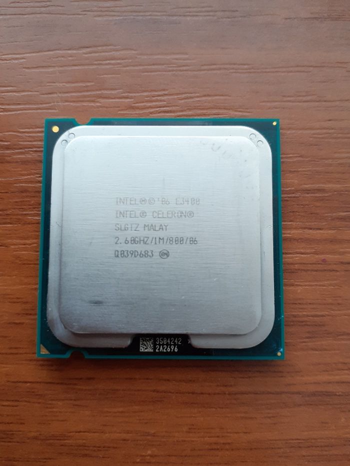 Процесор intel celeron