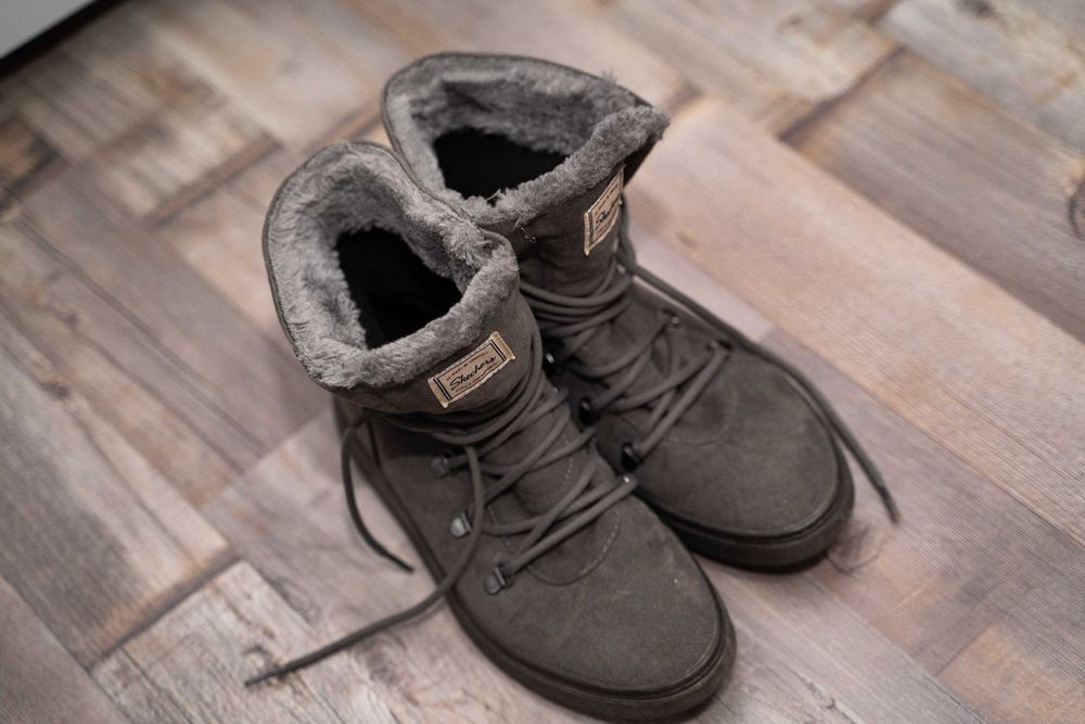 Ghete de iarna dama Skechers