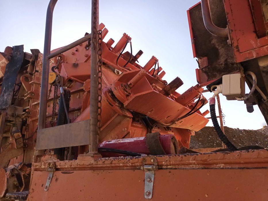 Concasor mobil cu impact