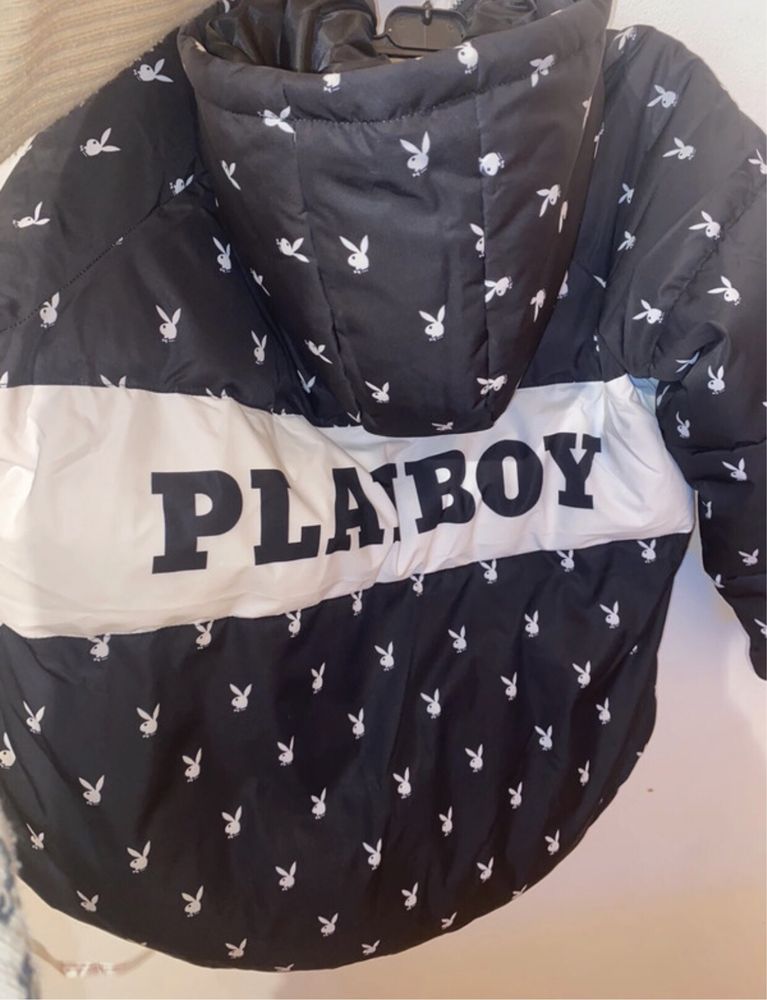 Geaca puffer Playboy x Missguided