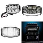 180W LED Диодни Халогени за Камиони тип Hella за ролбар на камиони