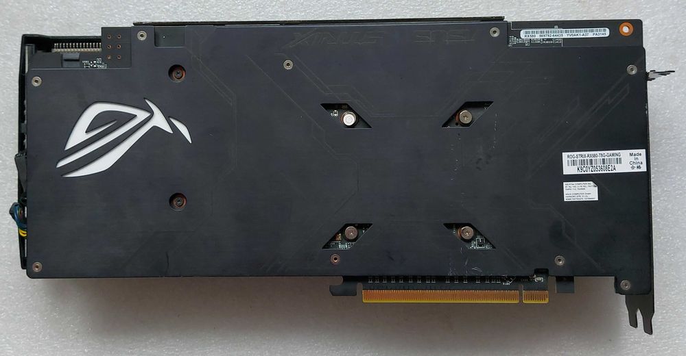 Placa video ASUS  RX 580 ROG STRIX GAMING O8G 8GB GDDR5 256-bit