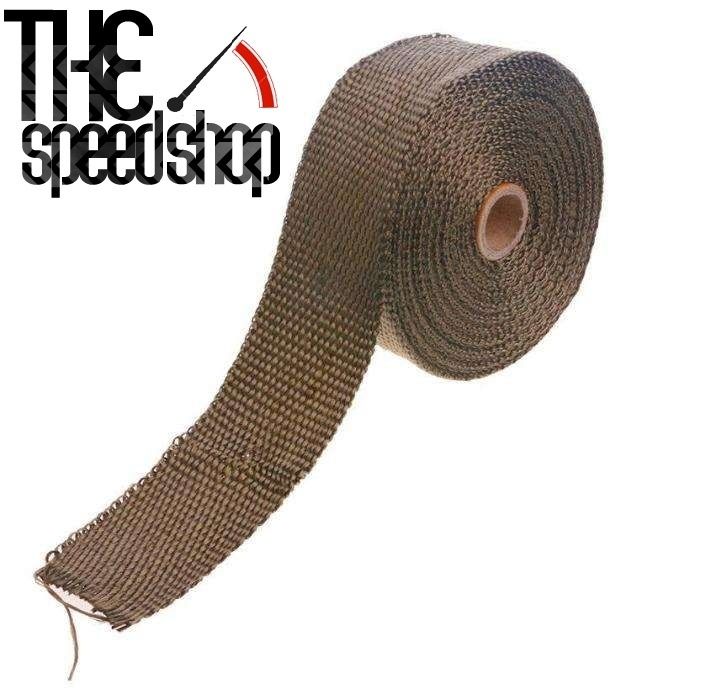 Titanium Exhaust Fiberglass Heat Wrap