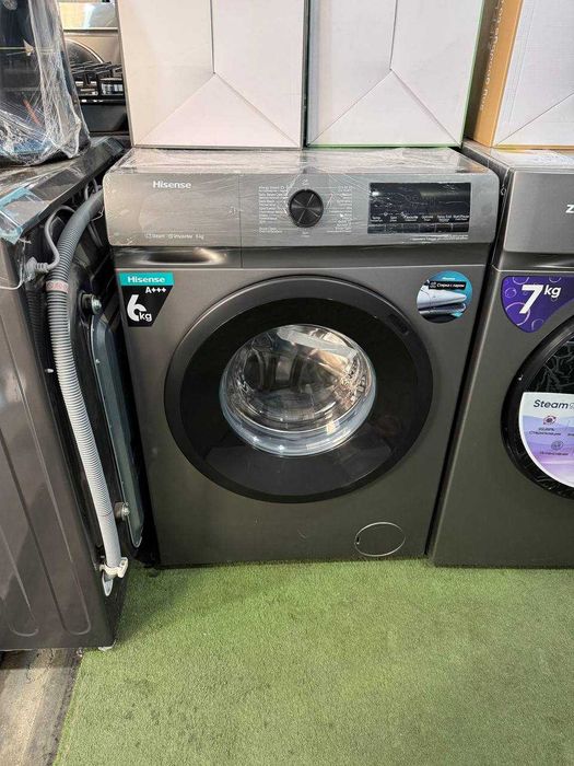 Стиральная машина Hisense 6 кг WFQP6012EVMT Inverter Steam