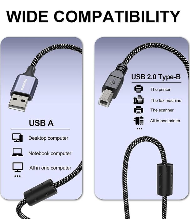 Cablu imprimanta 10m MOSWAG compatibil dnp citizen epson mitsubishi et